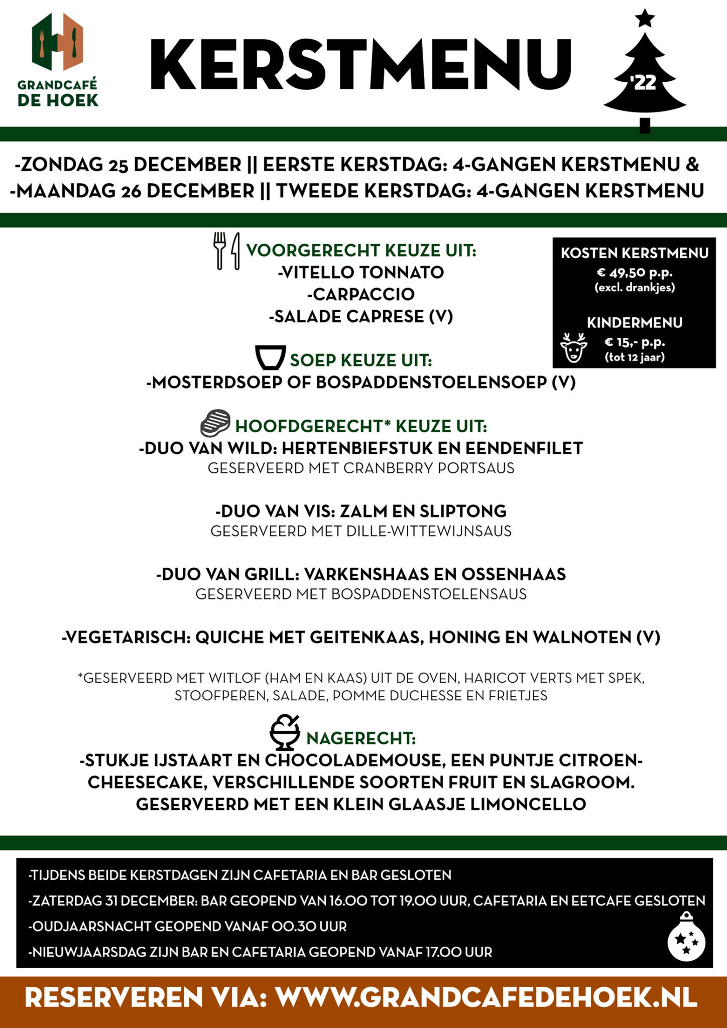 Kerstmenu 